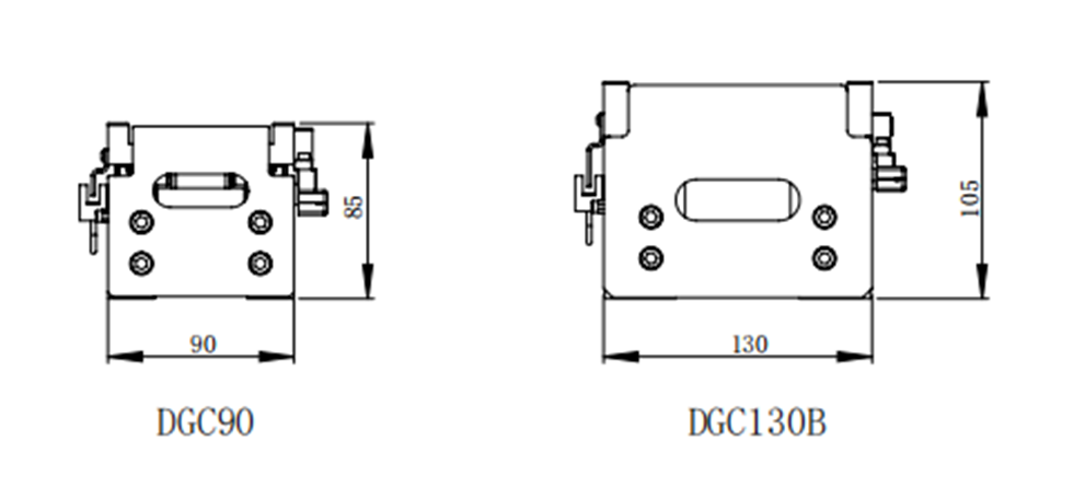 直線電機模組尺寸圖 直線電機模組尺寸圖